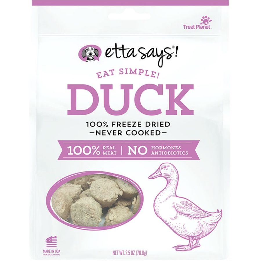 Etta Says Dog Freeze-Dried Simple Duck 2.5oz
