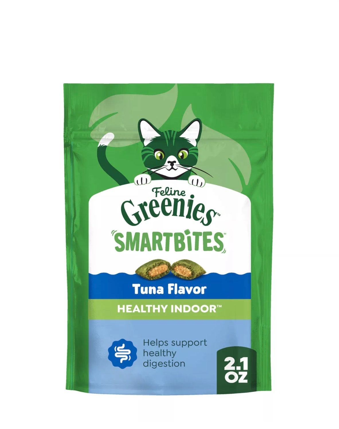 GREENIES Cat Healthy Indoor Tuna Flavor, Size: 2.1 oz