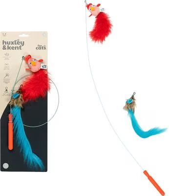 HUXLEY &amp; KENT Cat Wand Wire Birdy &amp; Mouse