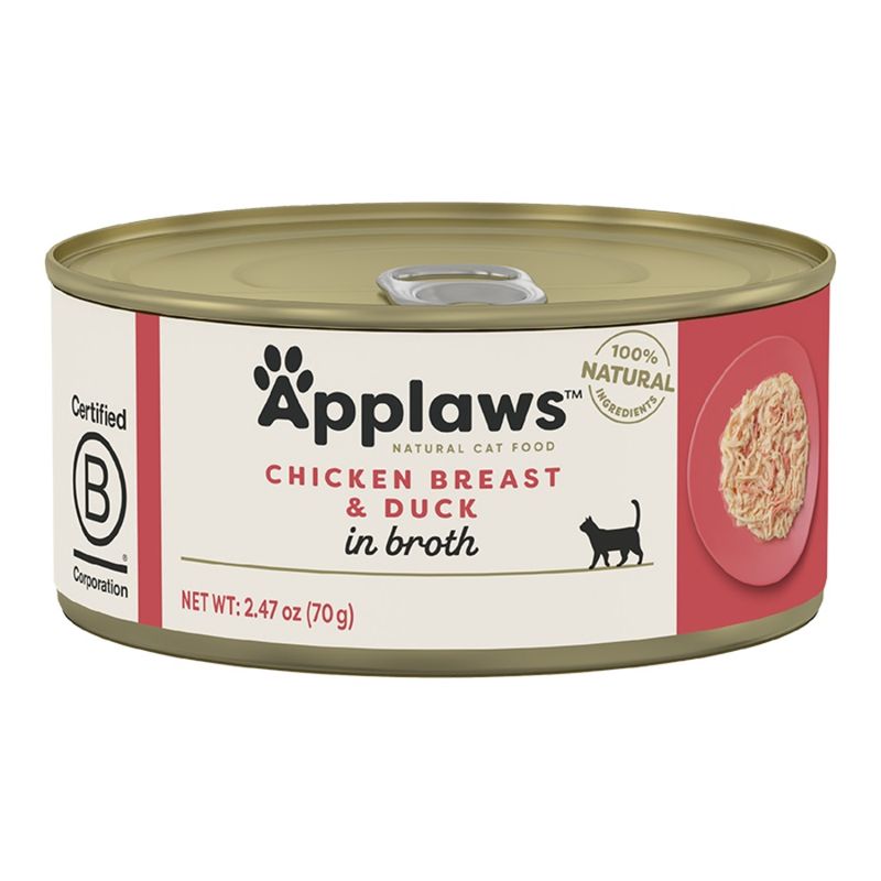 APPLAWS Cat Chicken With Duck 2.47oz