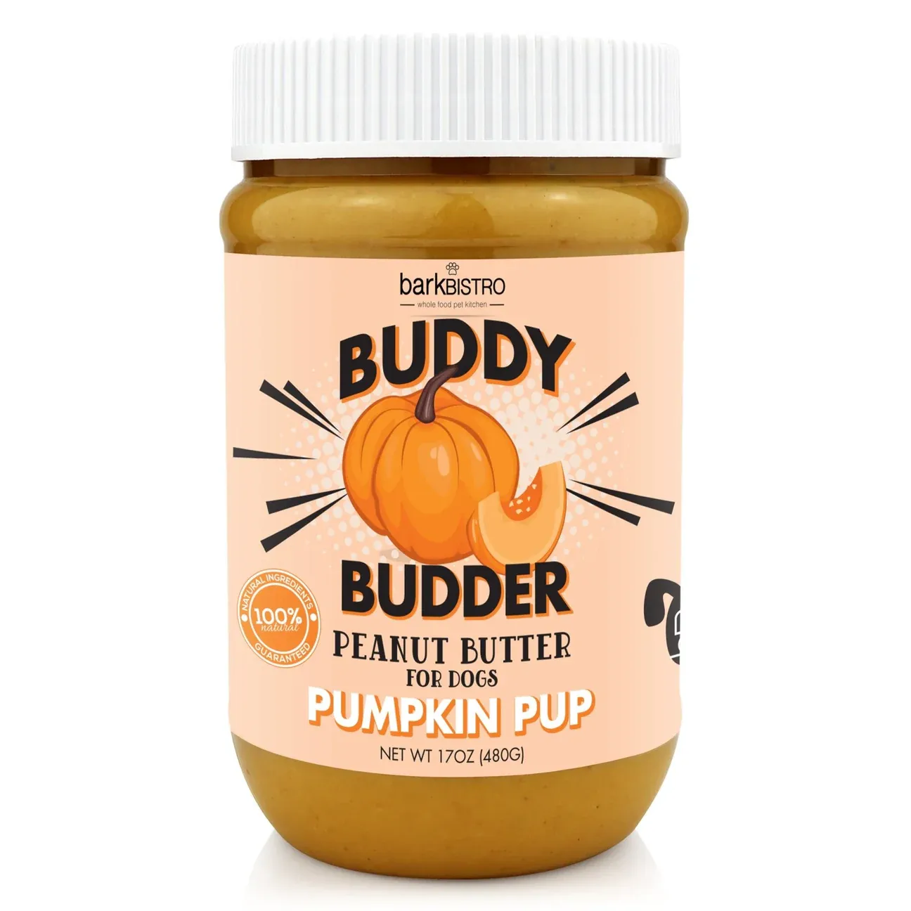 BUDDY BUDDER Pumpkin Pup Peanut Butter