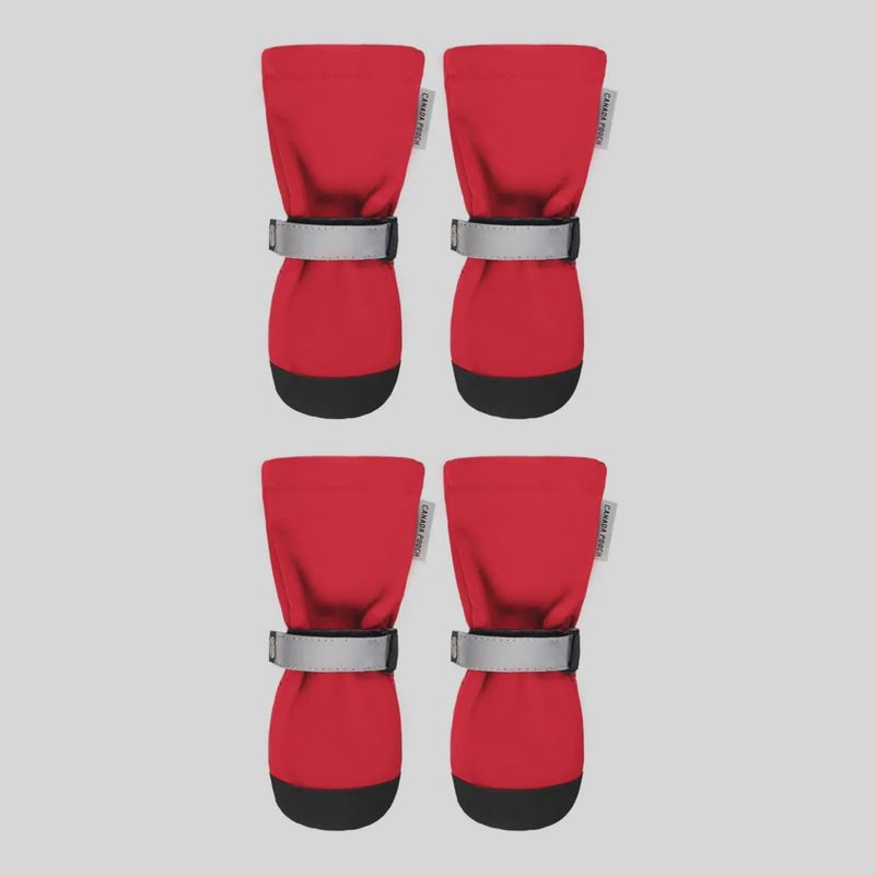 CANADA POOCH SOFT SHIELD BOOTS RED SIZE - 3