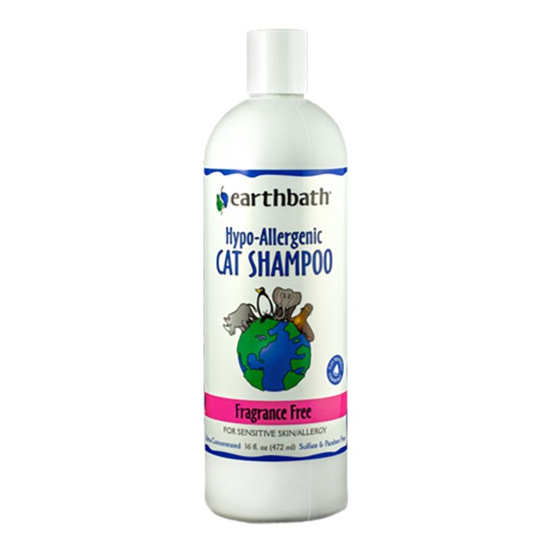 EARTHBATH CAT SHAMPOO HYPOALLERGENIC 16OZ