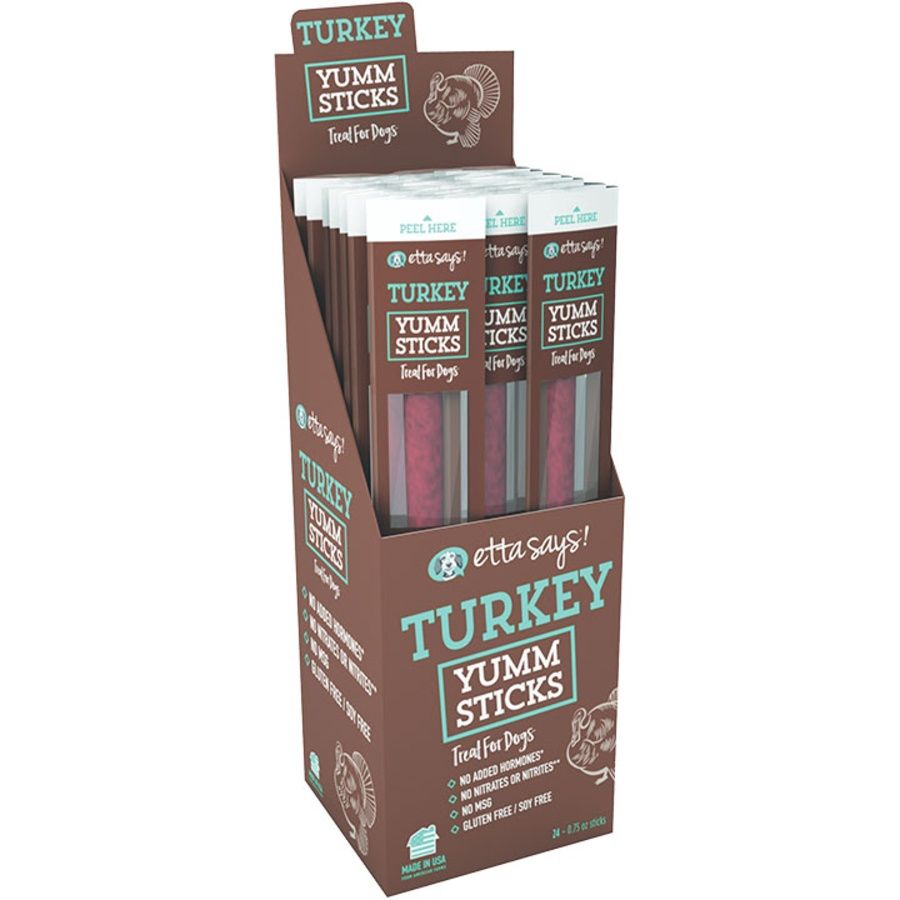 Etta Says Dog Yum Sticks Turkey