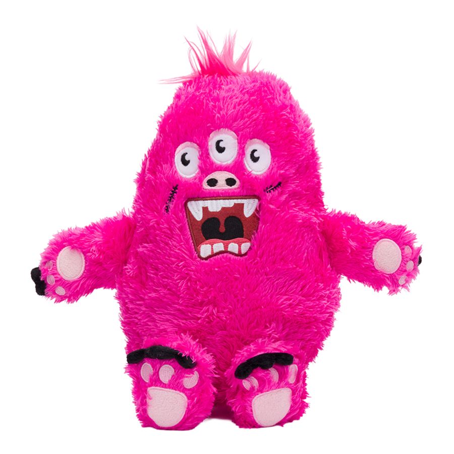 FABDOG DOG FLUFFY PINK MONSTER LARGE
