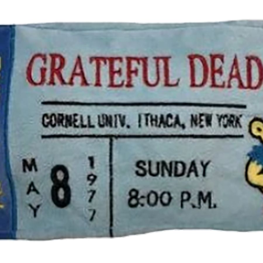 FABDOG DOG GRATEFUL DEAD ADMISSION TICKET