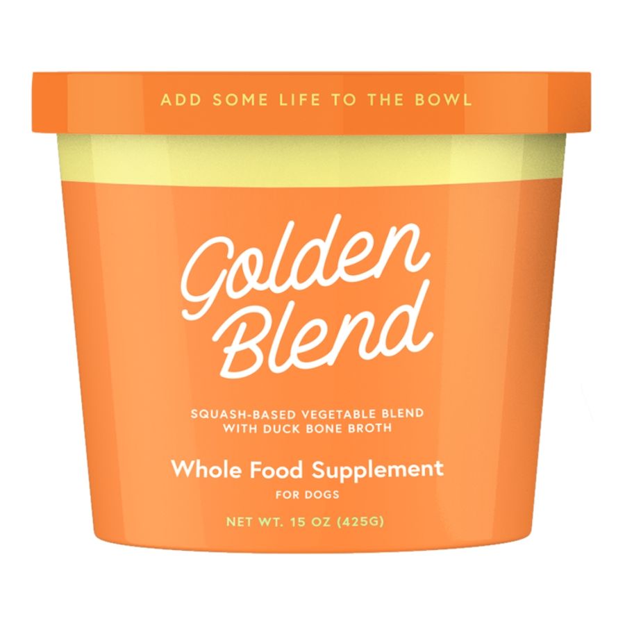 GREEN JUJU Dog &amp; Cat Frozen Grain Free Golden Blend, Size: 15 oz