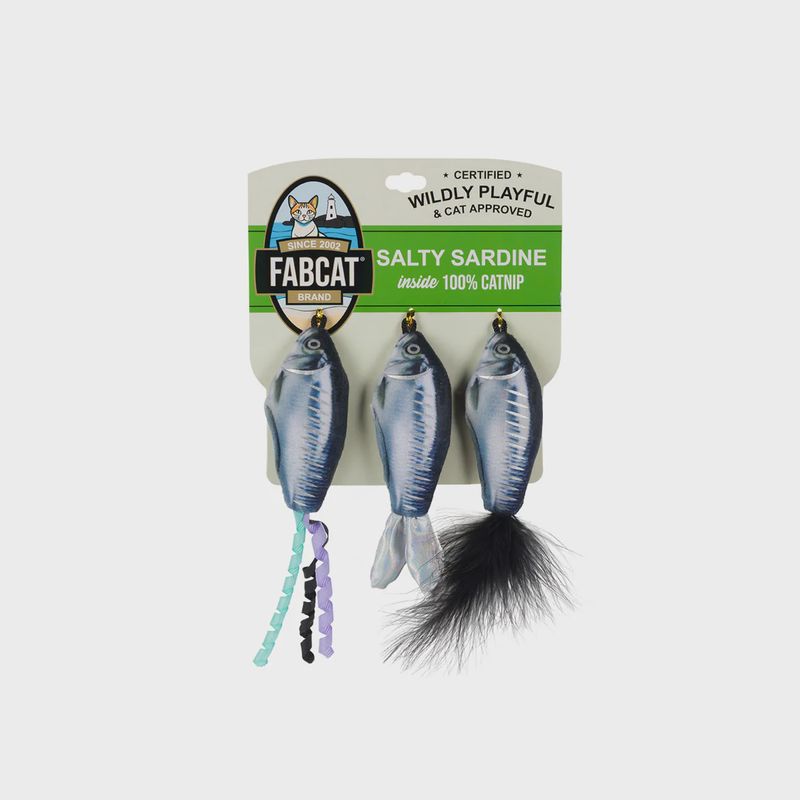 FABCAT FOODIE SALTY SARDINES