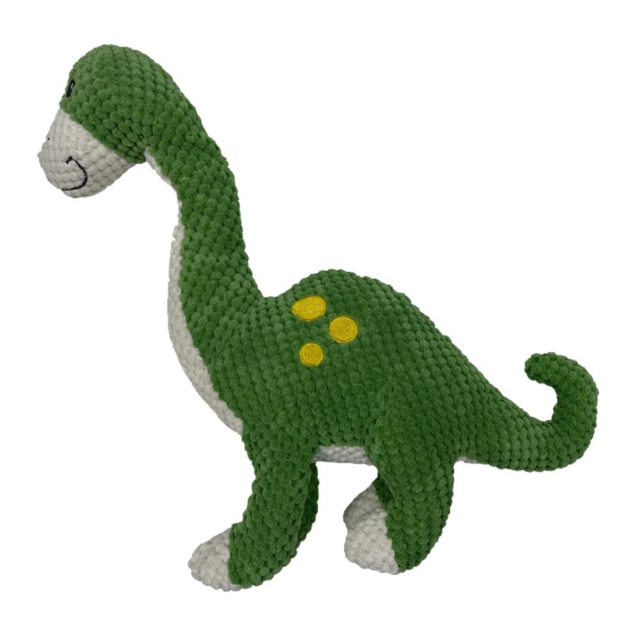 FABDOG DOG GREEN BRONTSAURUS SMALL