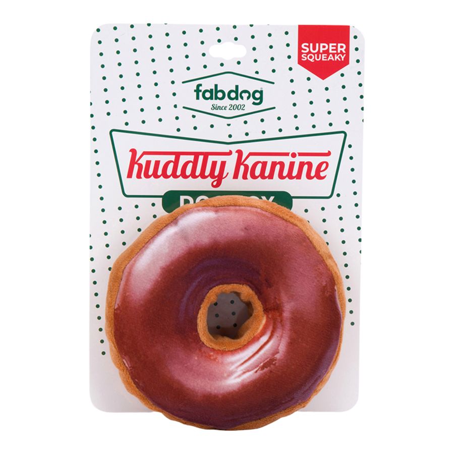 FABDOG DOG KUDDLY KANINE DONUT