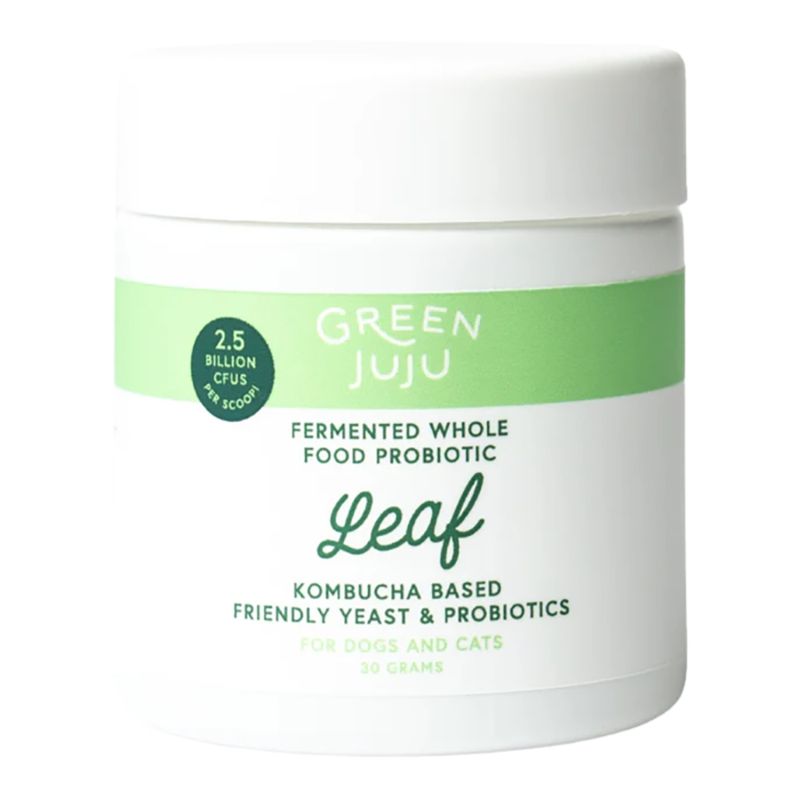 GREEN JUJU Dog &amp; Cat Grain Free Leaf Probiotic 30 Gram