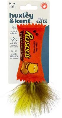 HUXLEY &amp; KENT Cat Toy | Roscos Fluffer Puffs | Strong Catnip Filled Cat Toy | Soft Plush Kitty Toy With Catnip And Crinkle | Kittybelles