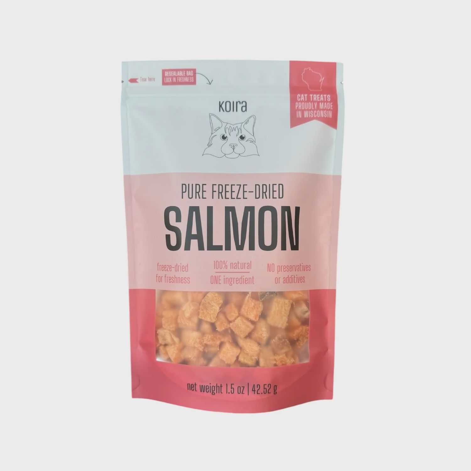 KOIRA CAT SALMON TREATS 1.5OZ