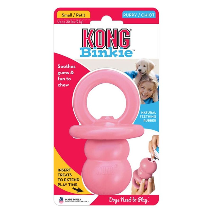 Kong Binkie Puppy Small pink