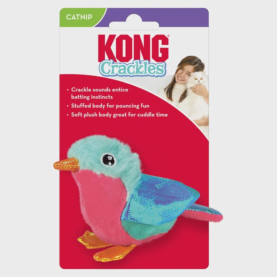 Kong Tcrackles Tweetz Bird Catnip Toy