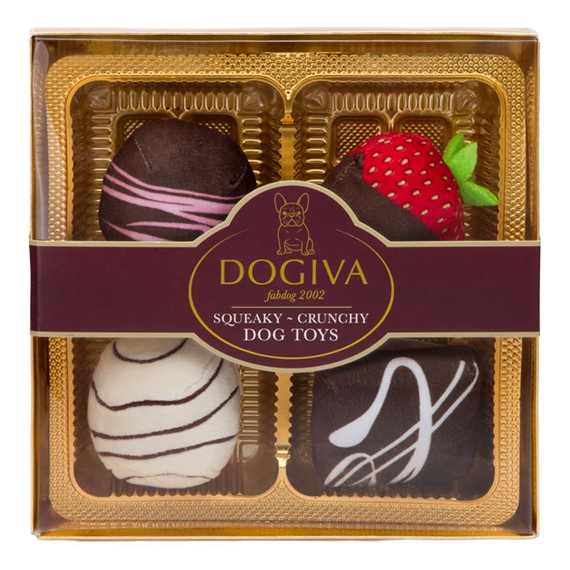 FABDOG Dogiva Chocolate 4ct