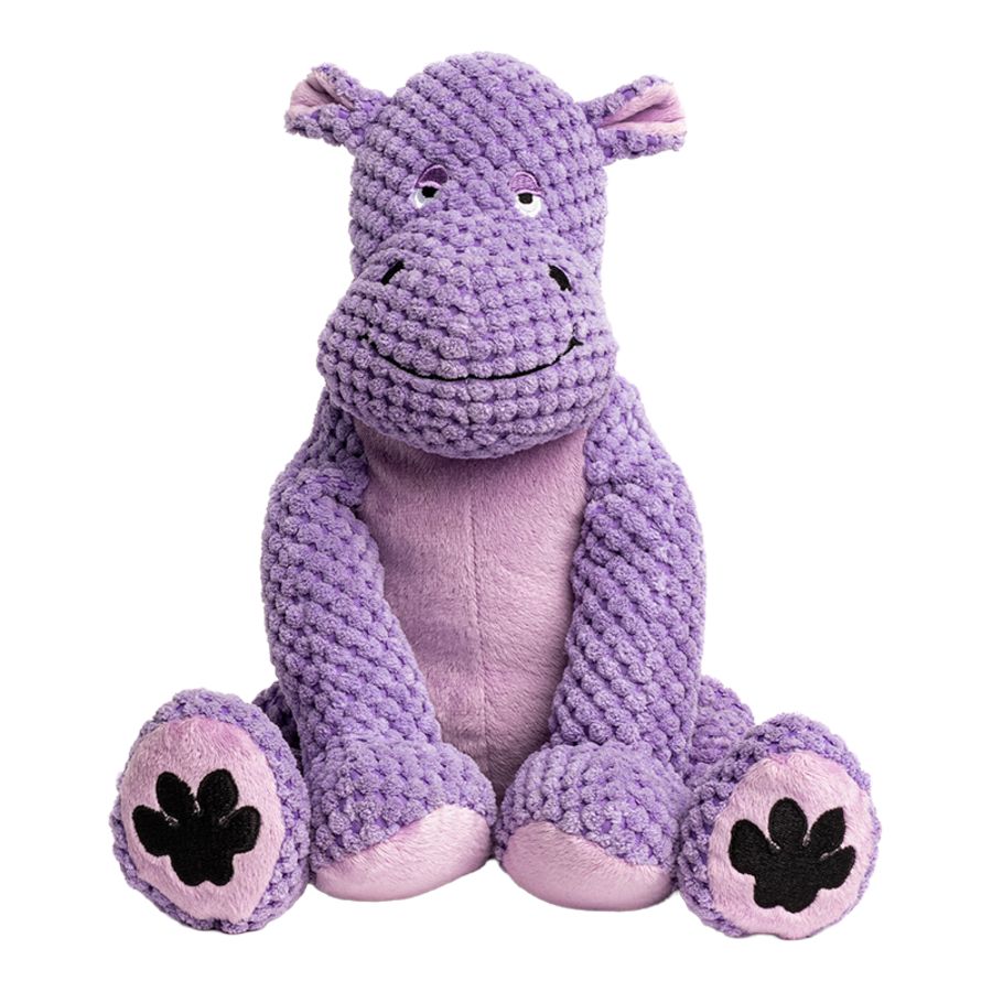 FABDOG DOG PURPLE HIPPO SMALL
