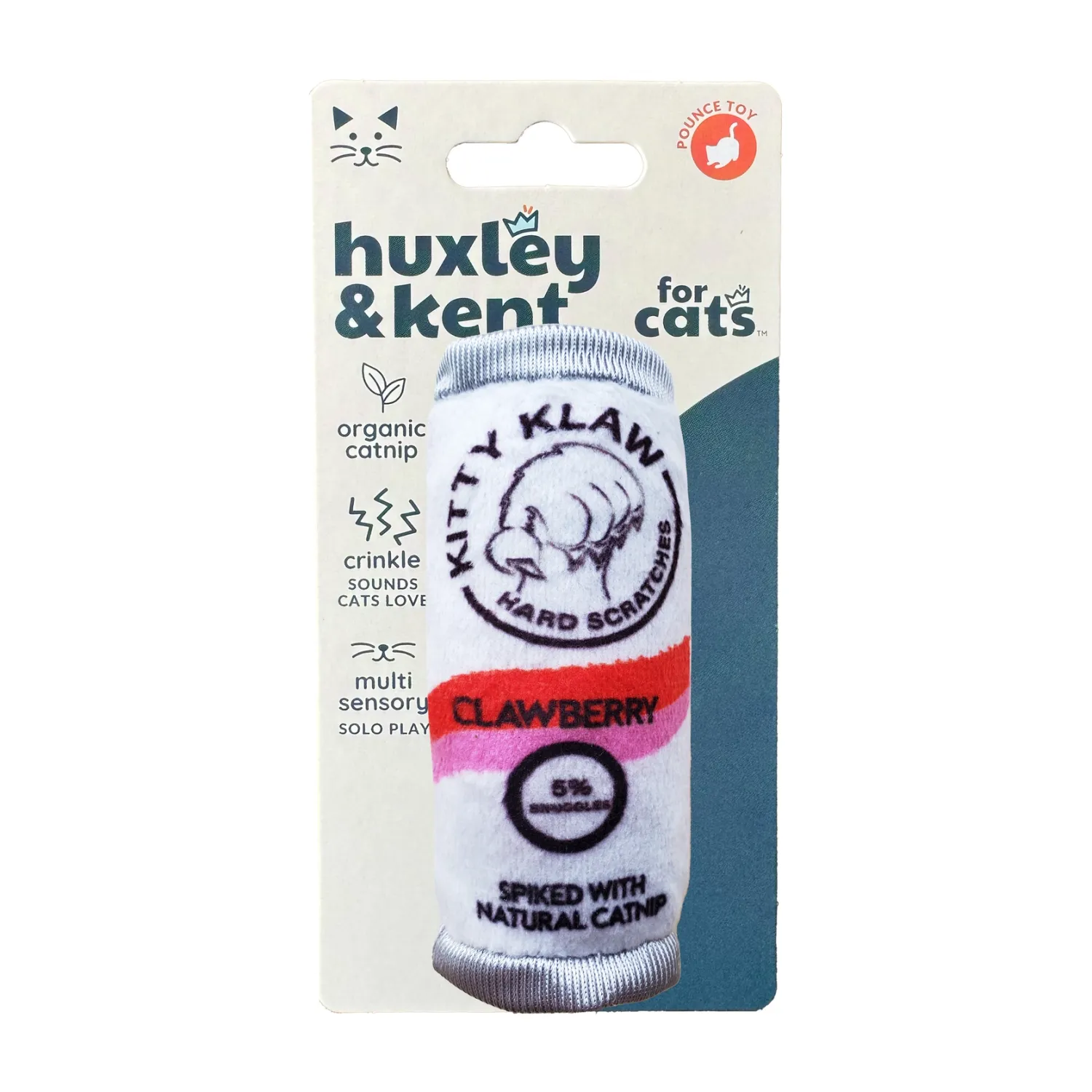 HUXLEY &amp; KENT Kitty Klaw Clawberry Cat Toy