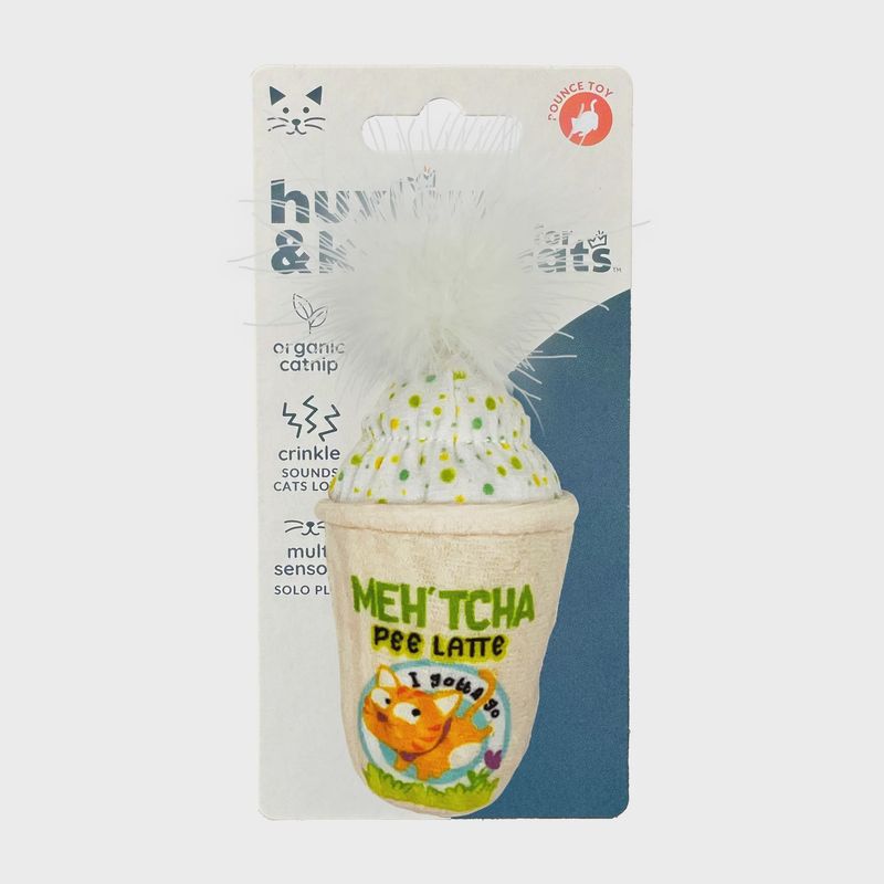 Huxley &amp; Kent Meh' Tcha Pee Latte Cat Toy