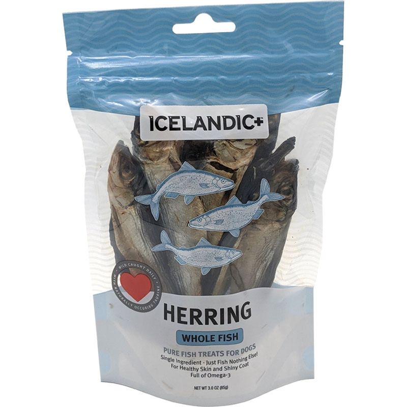 Icelandic Dog Herring Fish Whole 3OZ