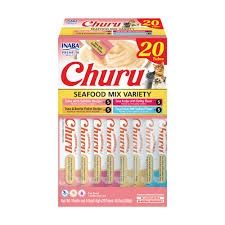 Inaba Cat Churu Seafood Variety Box 20 Tubes