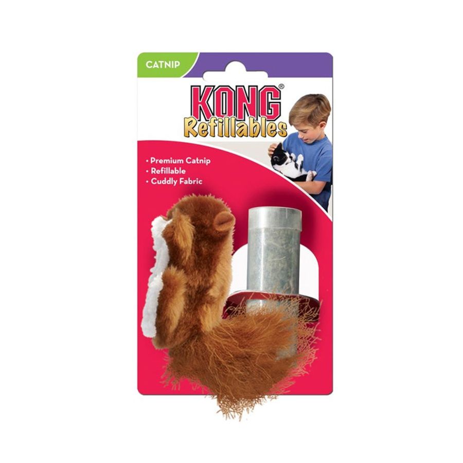 KONG CAT CATNIP SQUIRREL