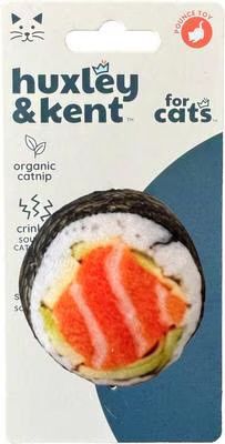 Huxley &amp; Kent Classic Sushi | Cat Toy with Catnip Inside | Funny Realistic Cat Gift | Fun, Durable