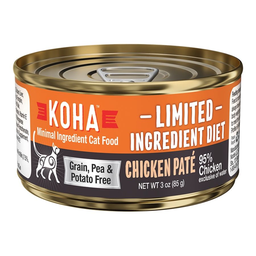 KOHA CAT LIMITED INGREDIENT PATE GRAIN FREE CHICKEN 3OZ