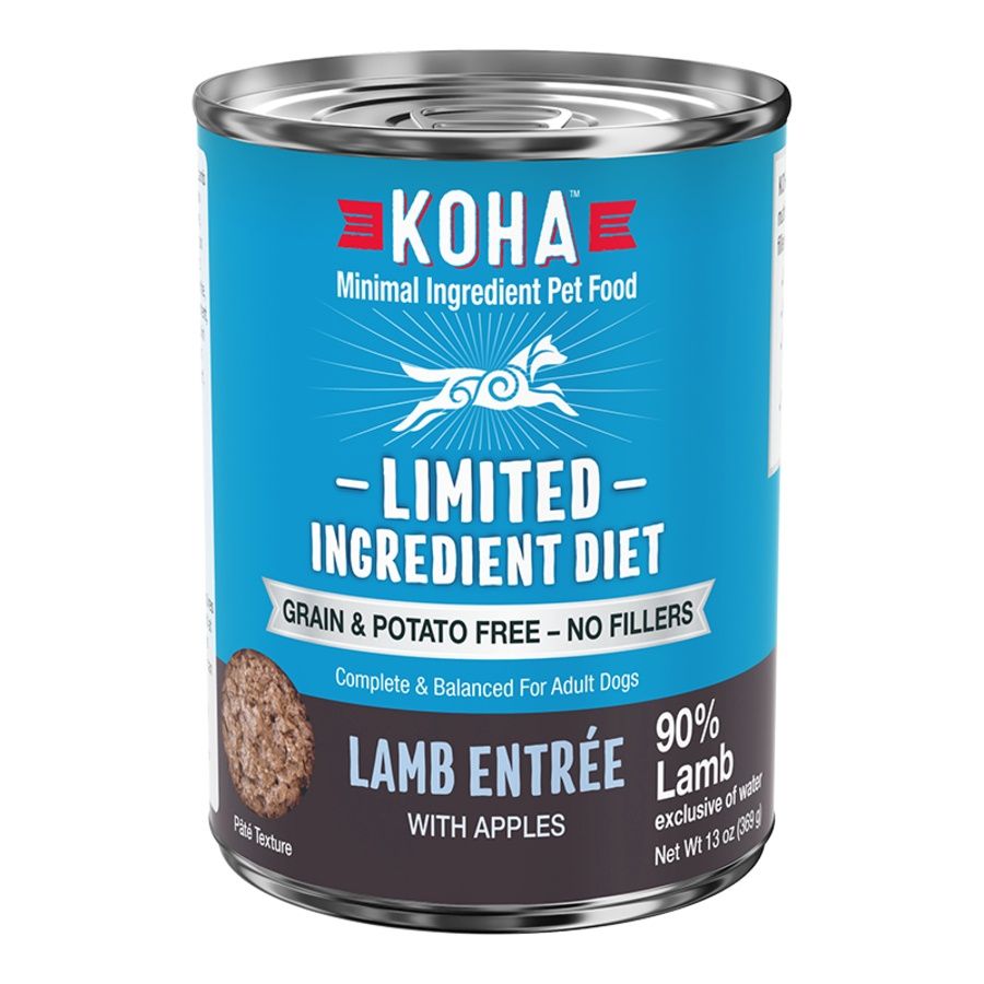 KOHA DOG LIMITED INGREDIENT GRAIN FREE LAMB 13OZ
