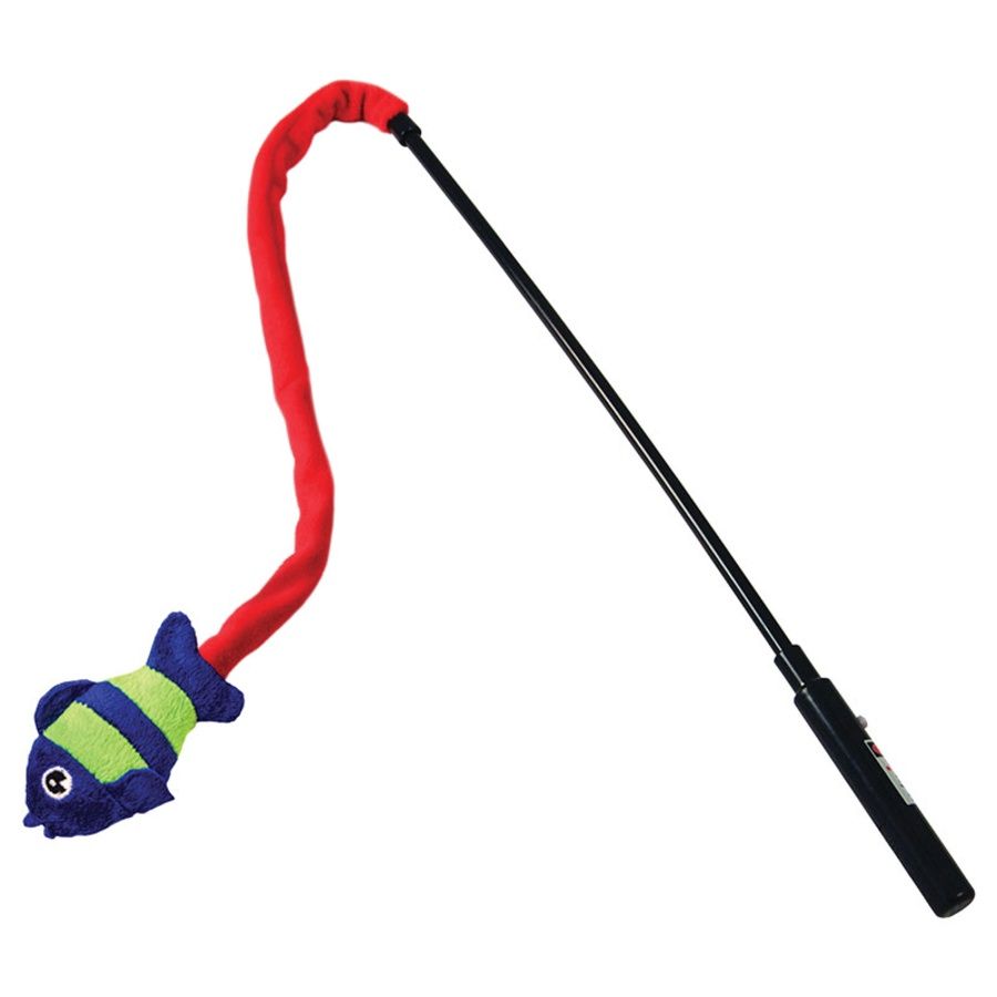 Kong Laser Character Tser Asst Cat Toy