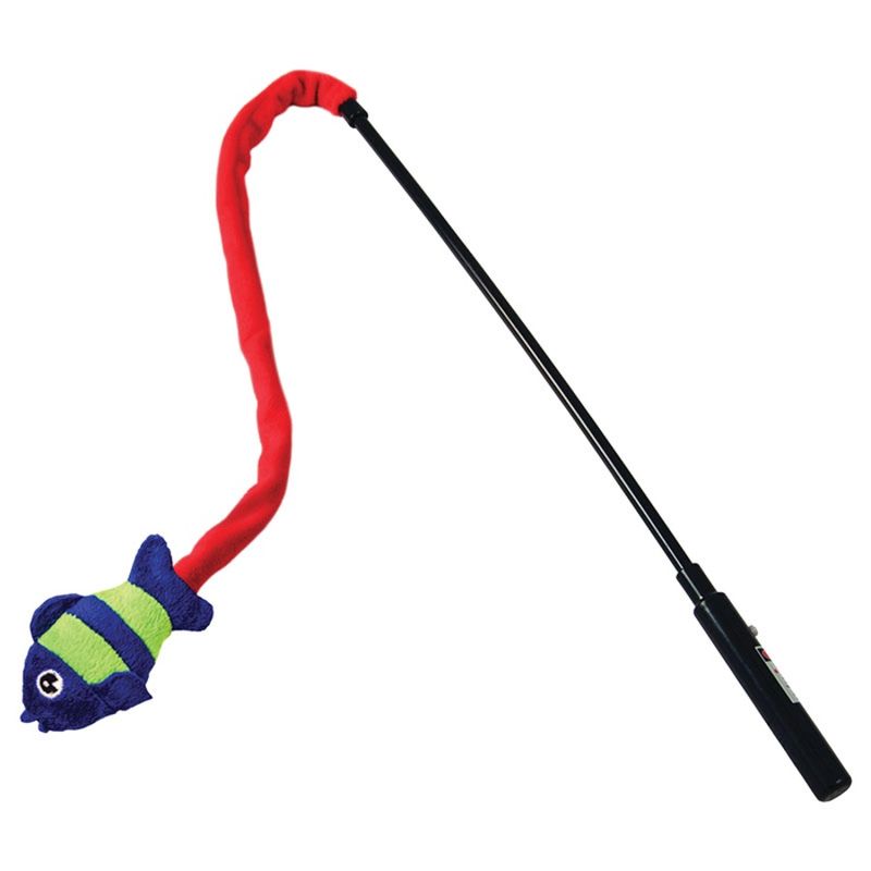 Kong Laser Character Tser Asst Cat Toy