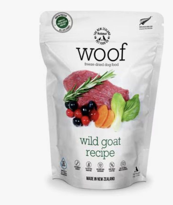NEW ZEALAND Dog Freeze-dried Wild Goat 9.9oz