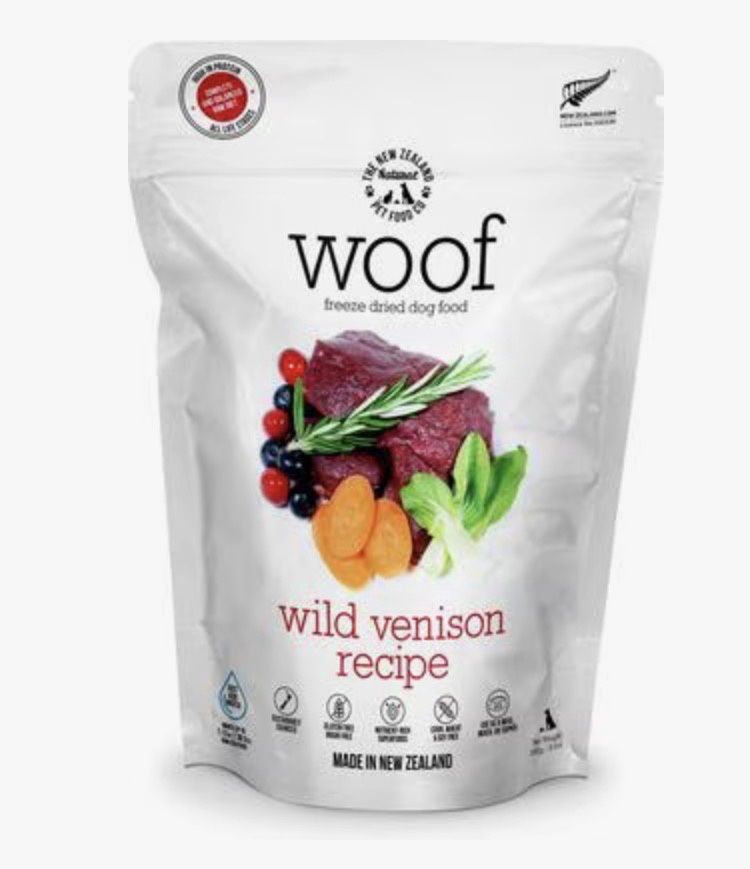 NEW ZEALAND Dog Freeze-dried Wild Venison 9oz