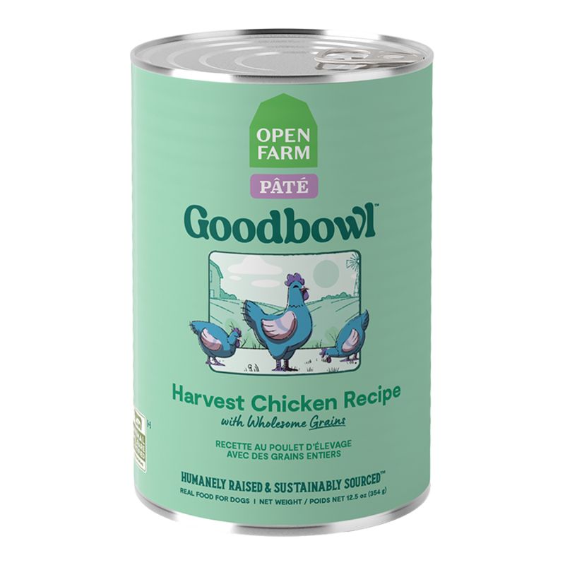 OPENFARM DOG GOODBOWL GRAIN FREE HARVEST CHICKEN RECIPE 12.5OZ