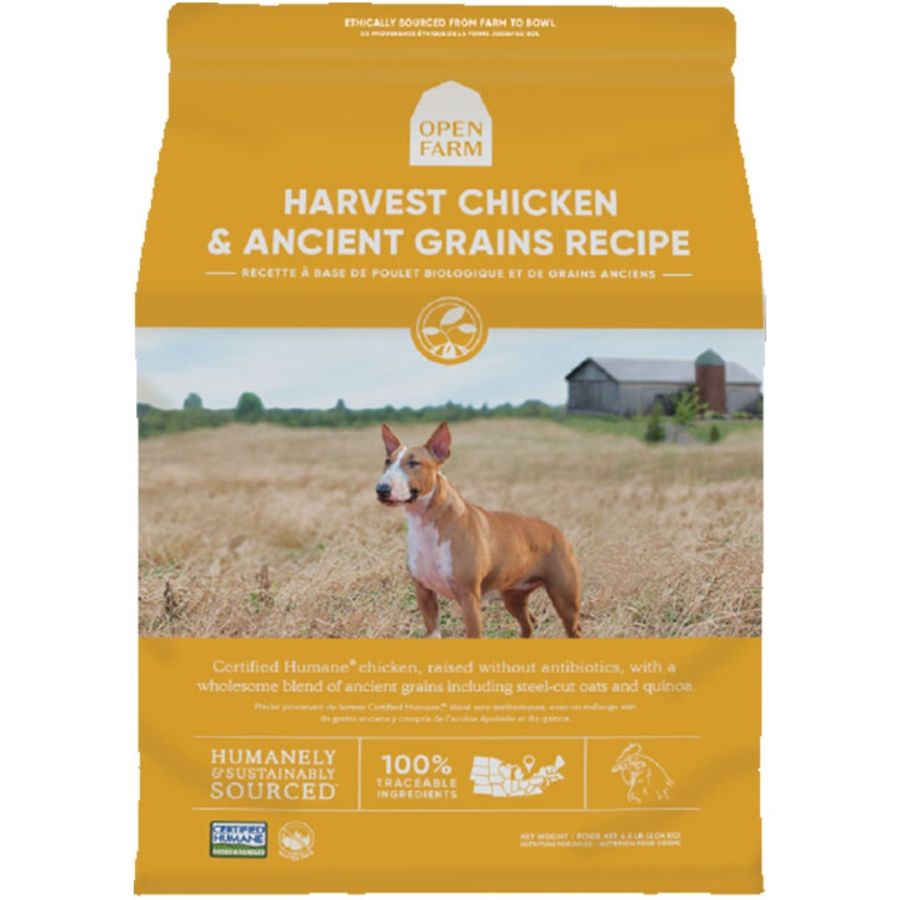 OPENFARM Dog Ancient Harvest Chicken, Size: 22 lb
