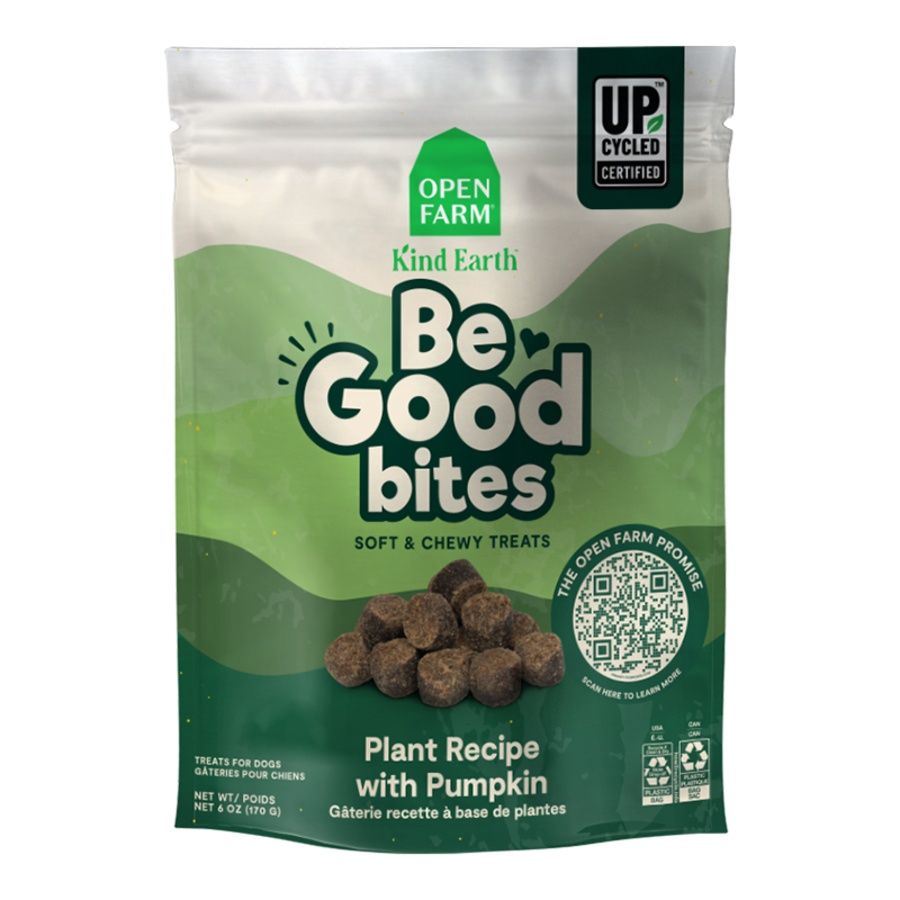 OPENFARM DOG BE GOOD BITES PUMPKIN 6OZ