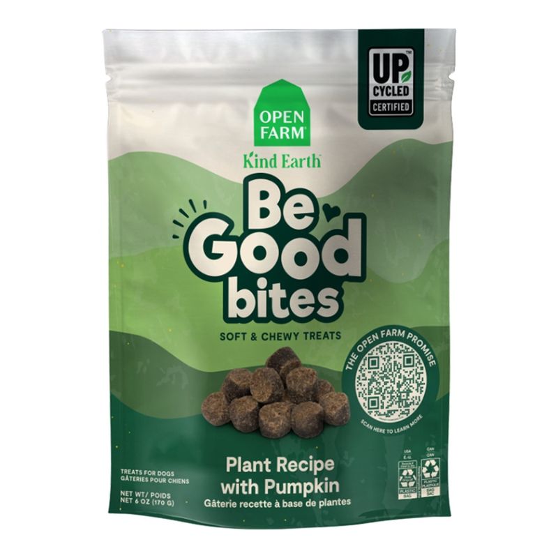 OPENFARM DOG BE GOOD BITES PUMPKIN 6OZ