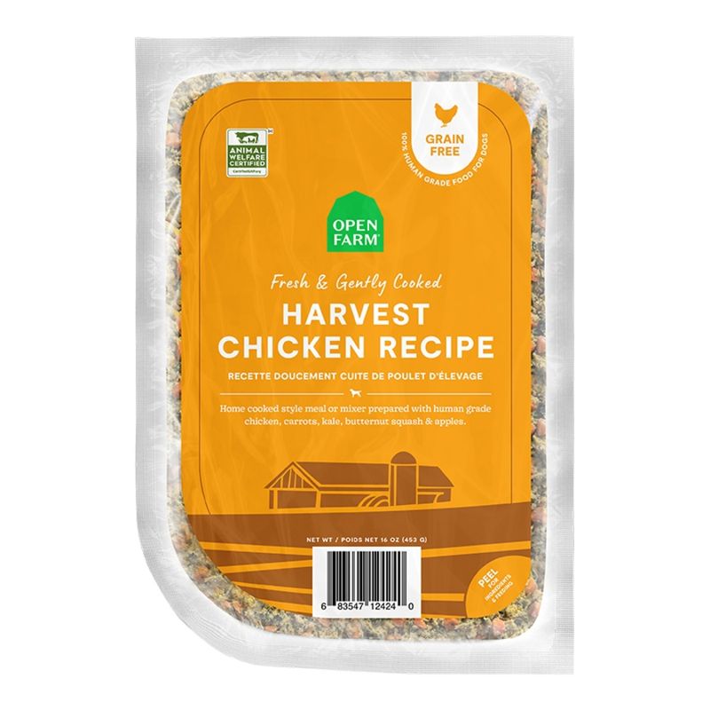 OPENFARM DOG FROZEN GENTLY COOKED CHICKEN 16OZ