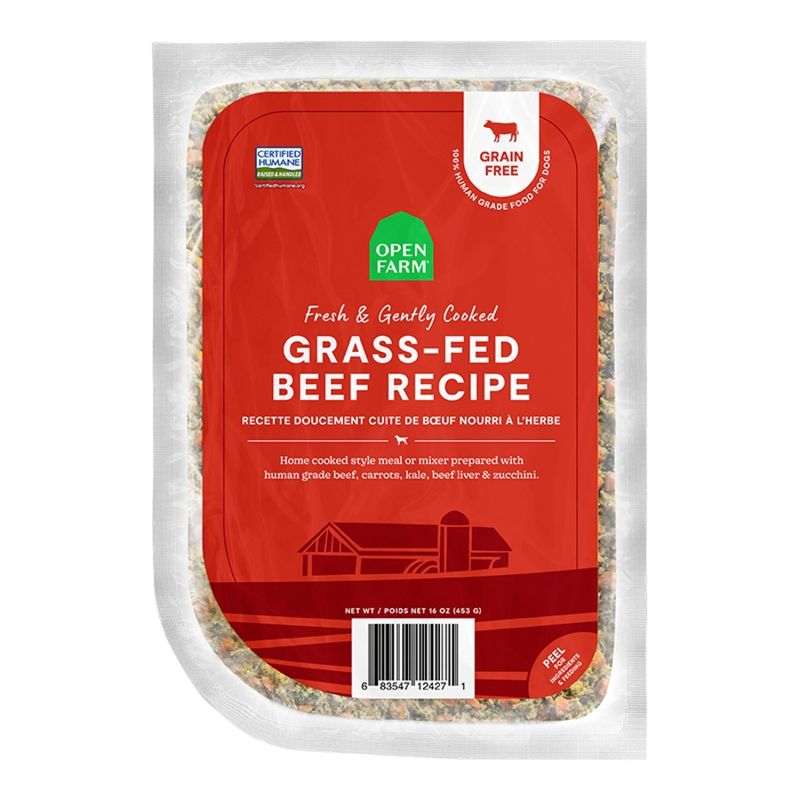 OPENFARM DOG FROZEN GENTLY COOKED BEEF 16OZ