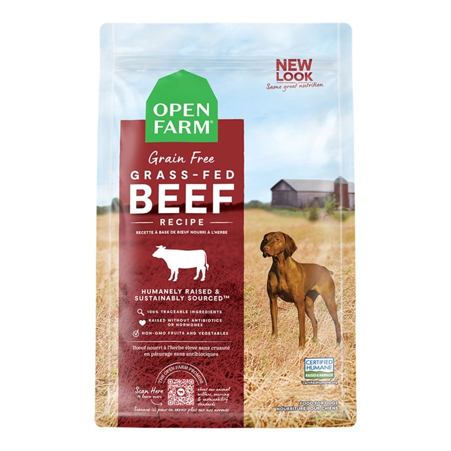 OPENFARM Dog Grain Free Beef, Size: 22 lb