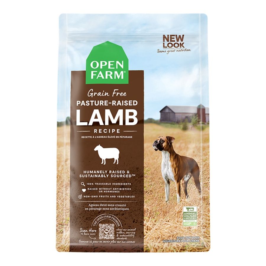 OPENFARM DOG GRAIN FREE PASTURE RAISED LAMB 22LBS
