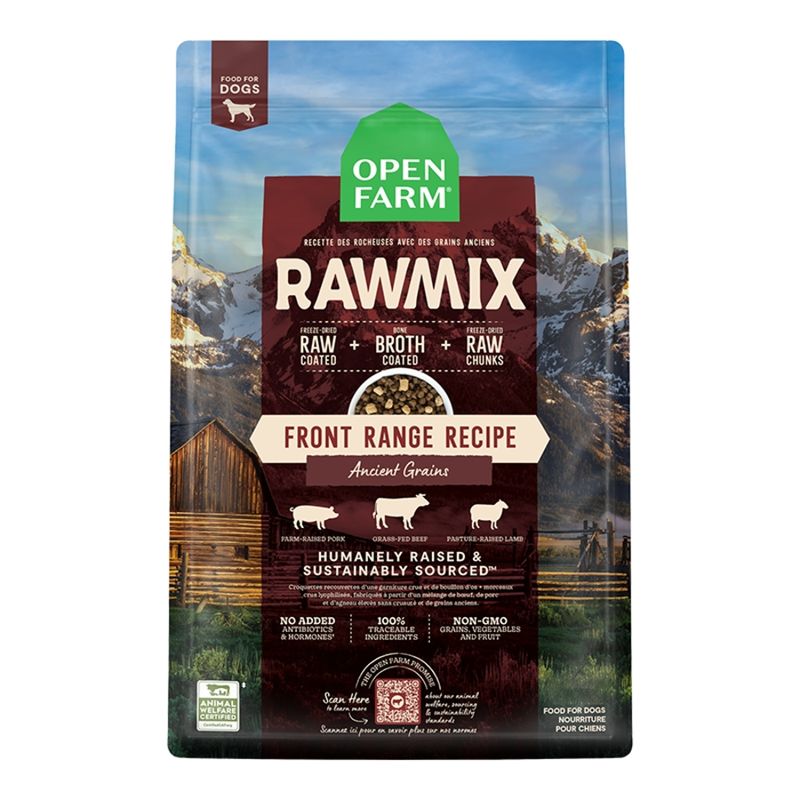OPENFARM Dog Rawmix Ancient Grains Front Range