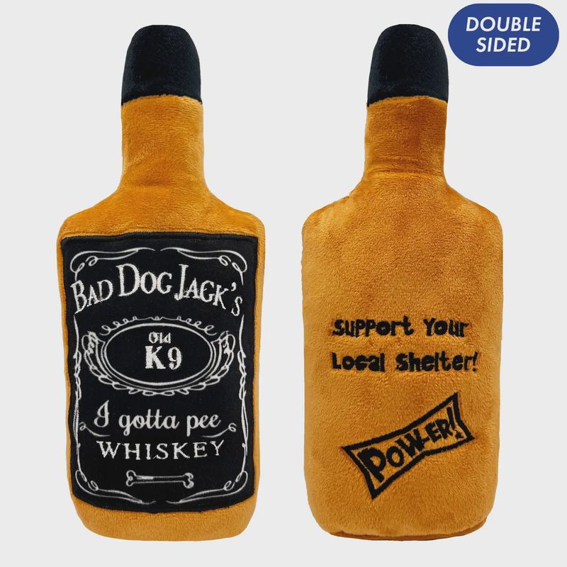 HUXLEY &amp; KENT Tiny Tuff Bad Dog Jack's Whiskey