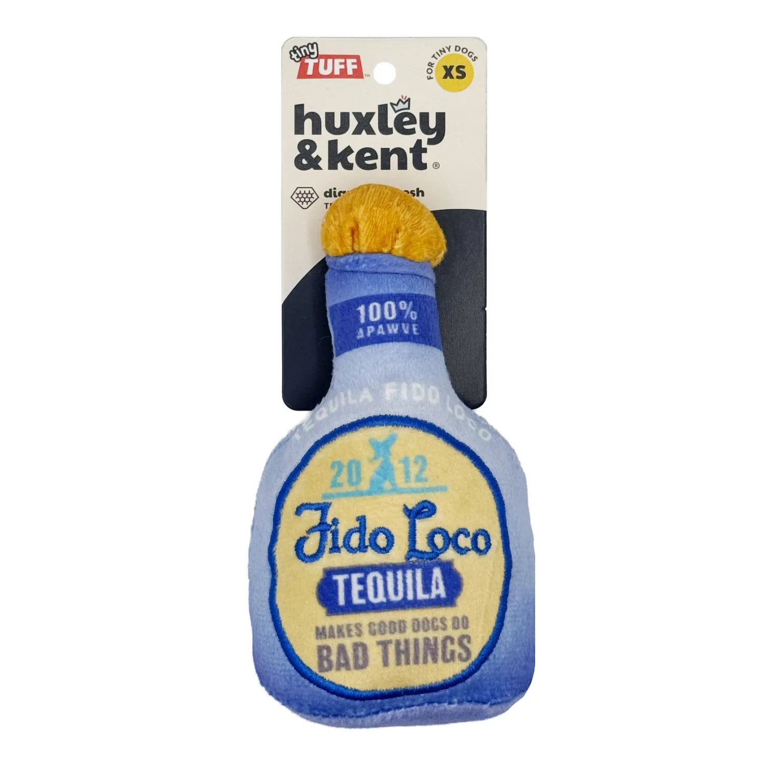 HUXLEY &amp; KENT Tiny Tuff Fido Loco Tequila