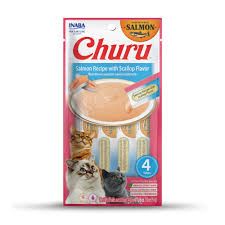 Inaba Cat CHURU Salmon Recipe 4 Tubes