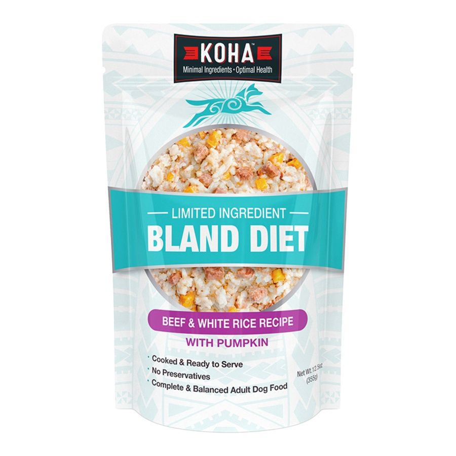 KOHA DOG BLAND DIET BEEF RICE 12.5OZ