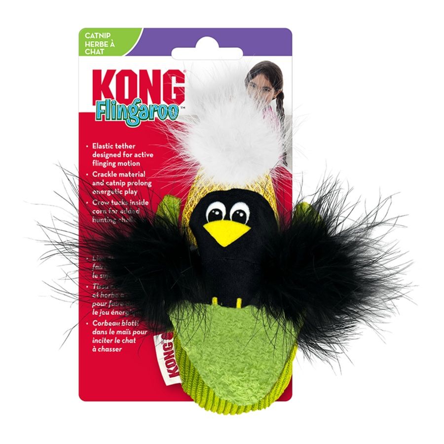 Kong Flingaroo Corny Cat Toy
