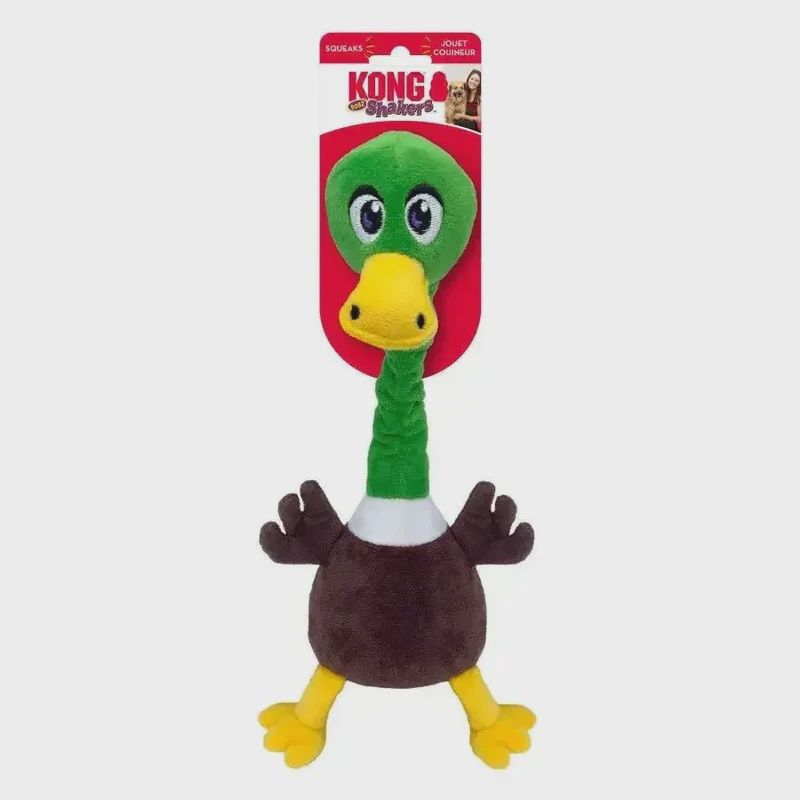 Kong Shakers Bobz Mallard Dog Toy Medium