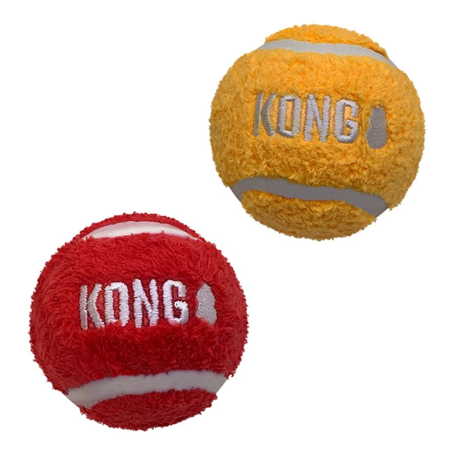 KONG Sport Softies Balls Dog Toy Large 2PCK.