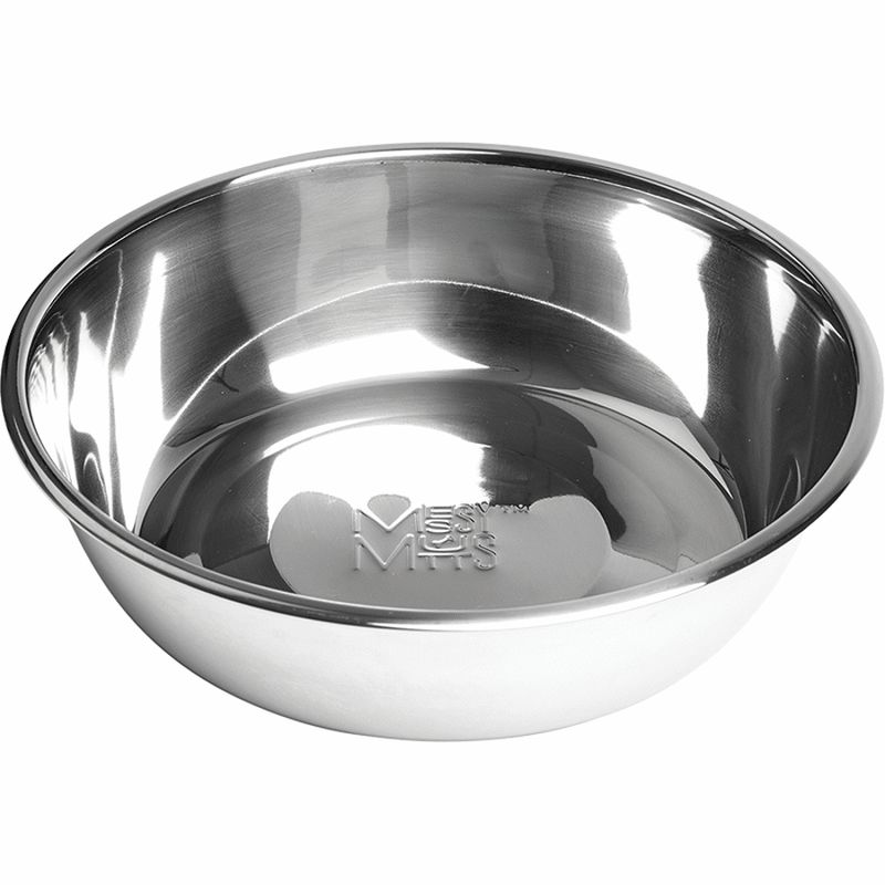 MESSY MUTTS CAT STAINLESS STEEL BOWL, 1.75 CUP